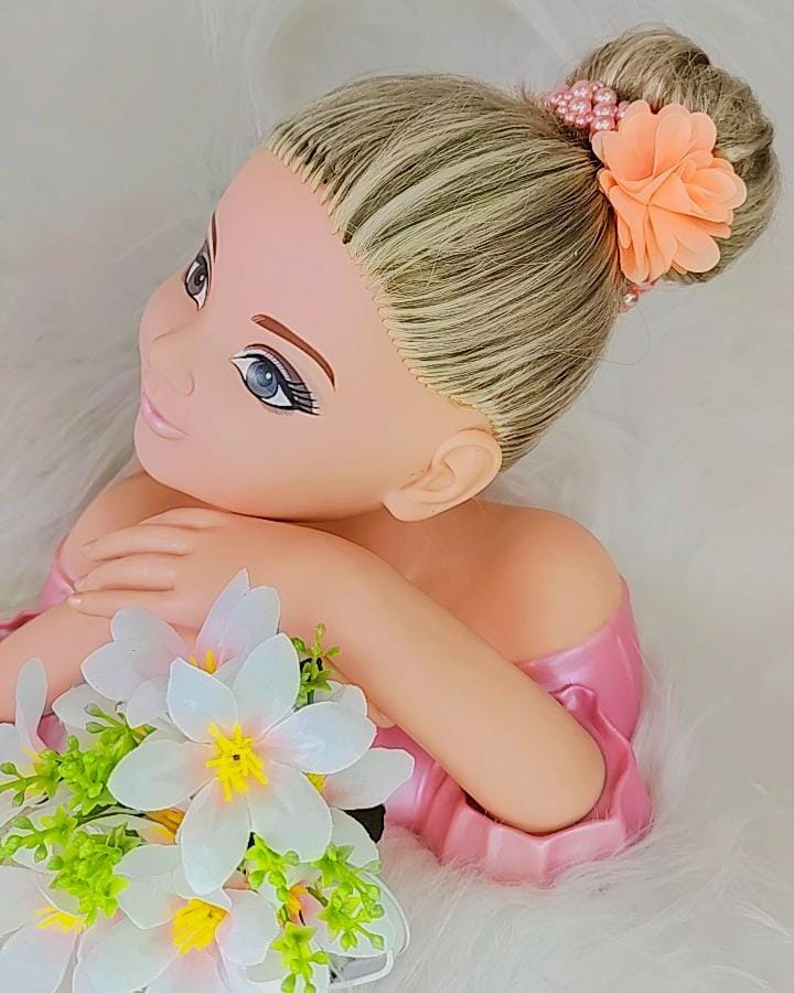 Porta Coque Infantil Salmão em Cetim com Pérolas para Daminhas