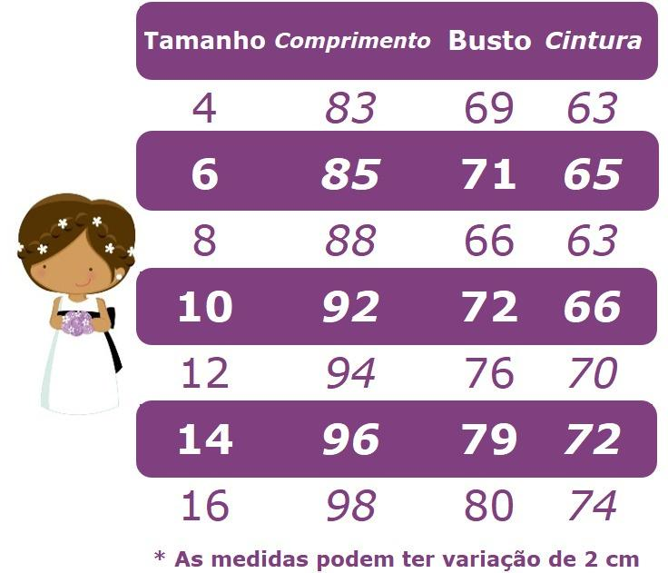 Vestido Infantil Branco em Cetim com Strass Saia Rodada para Casamento Luxo