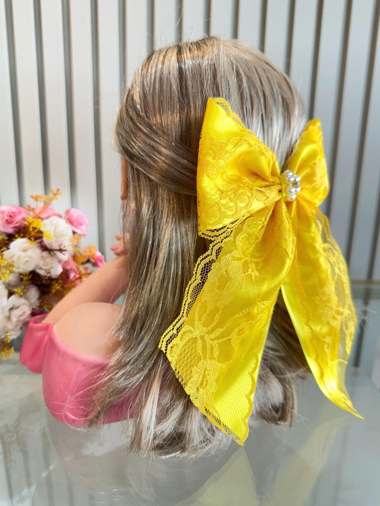 Laço Virginia em Várias Cores com Detalhes Elegantes para Adultos e Crianças