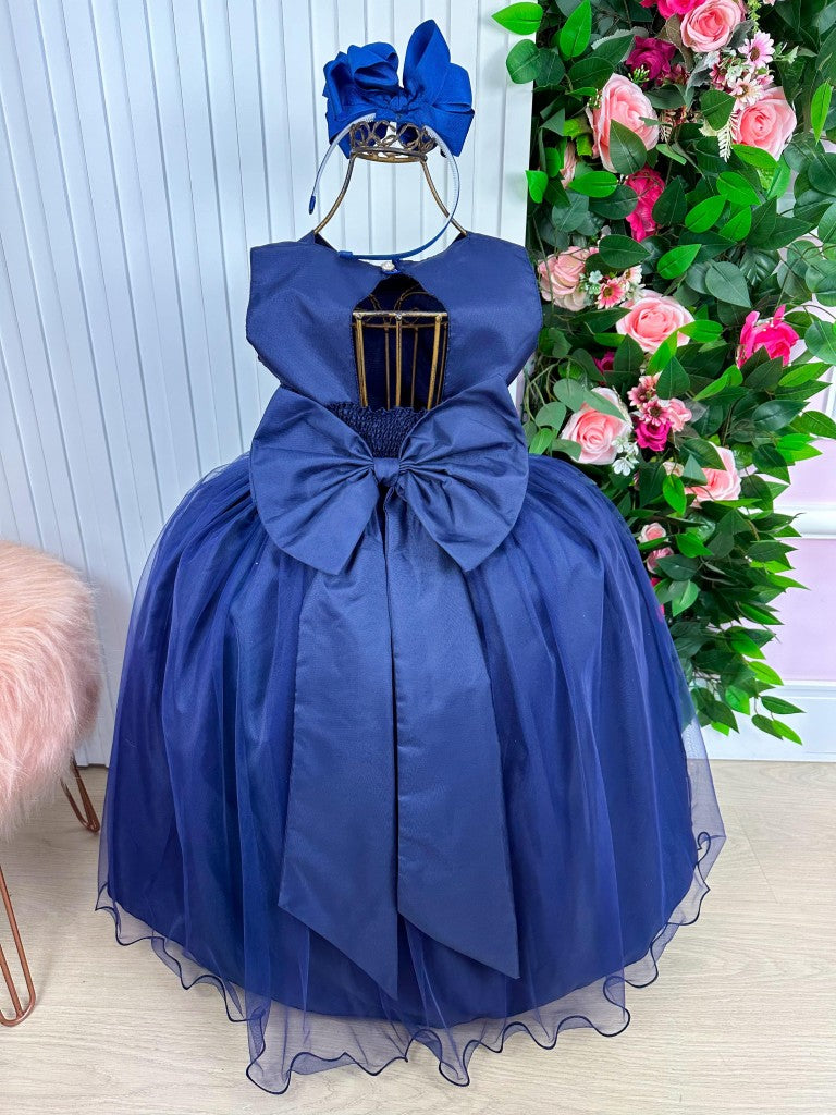 Vestido Marie Longo Larissa Azul Petroleo