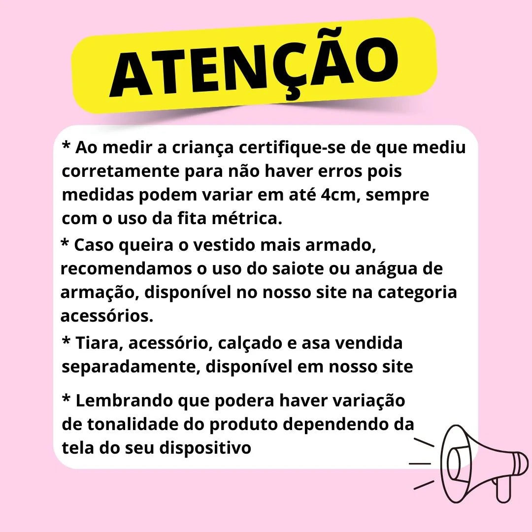Vestido Amarelo Infantil Ysa Kids com Laço Elegante