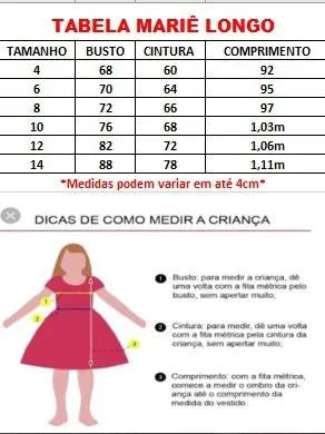 Vestido Infantil Branco em Laço com Saia Rodada para Daminhas