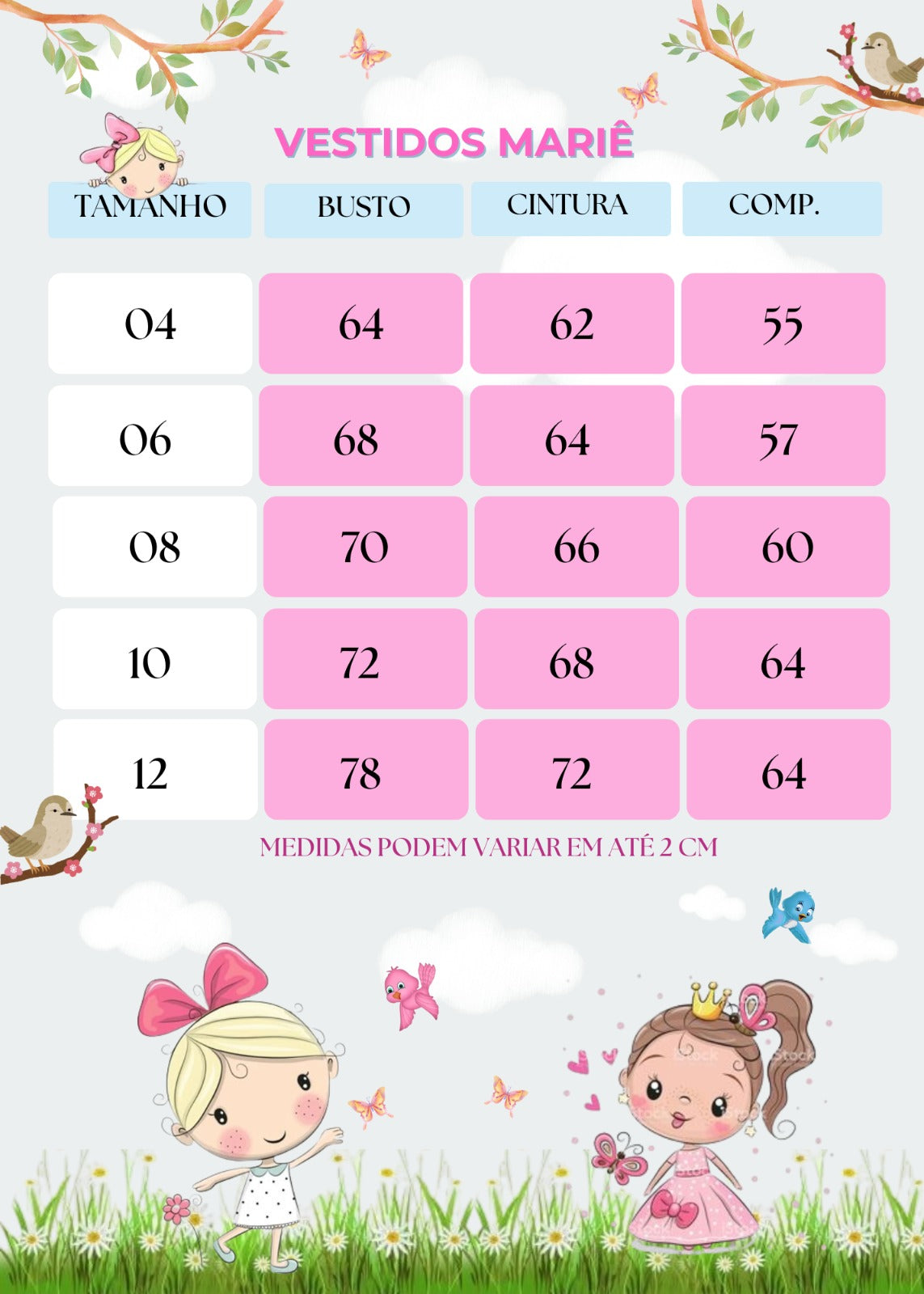 Vestido Infantil Branco em Tafetá e Tule com Saia Rodada para Daminhas