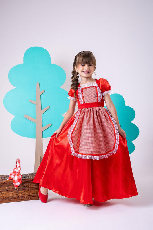 Fantasia Princesa Belli Chapeuzinho Vermelho