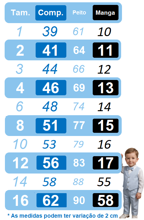 Conjunto Social Infantil Branco em Poliéster com Camisa Clássica para Casamento