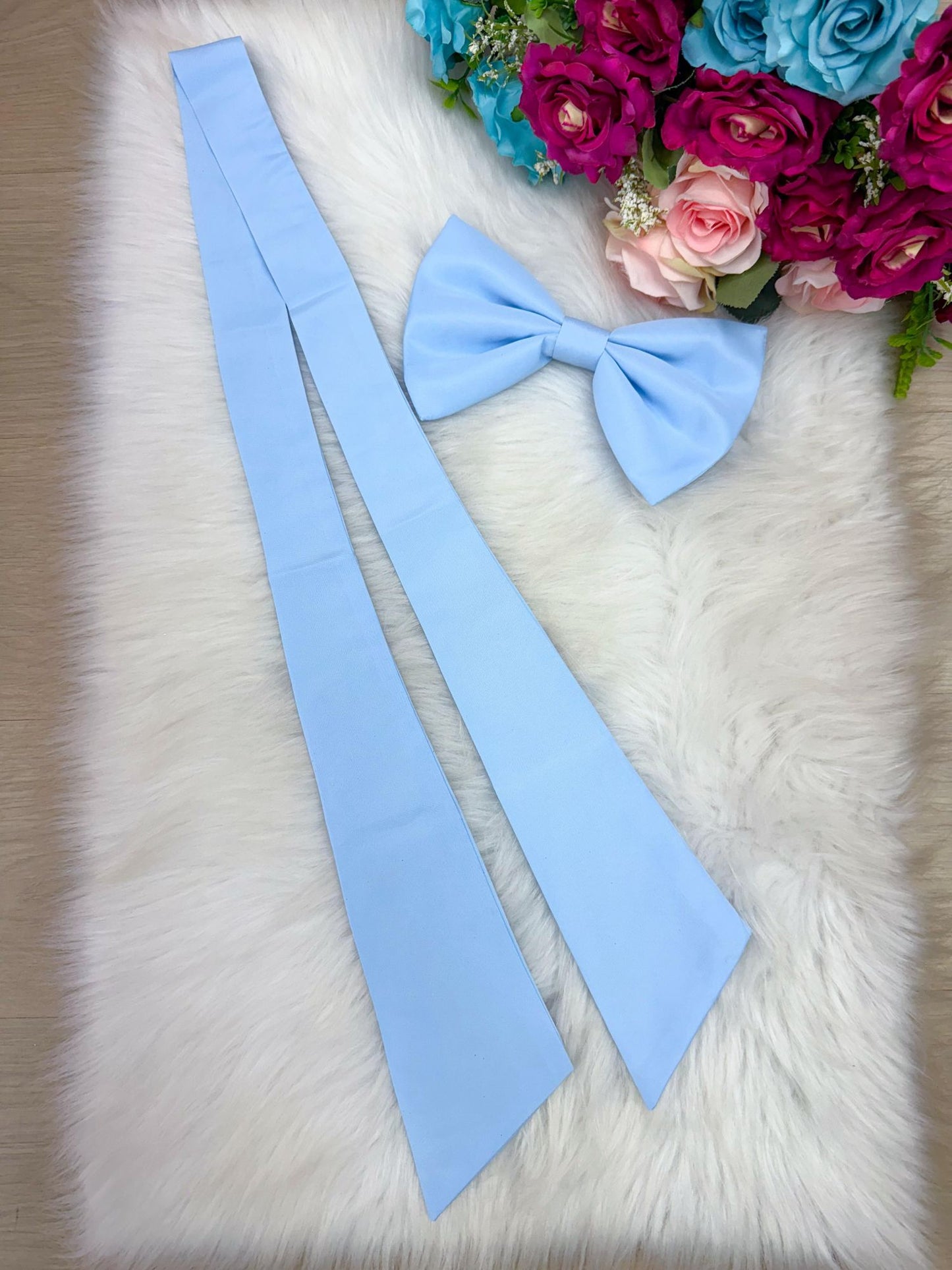 Laço Opcional Azul Bebe