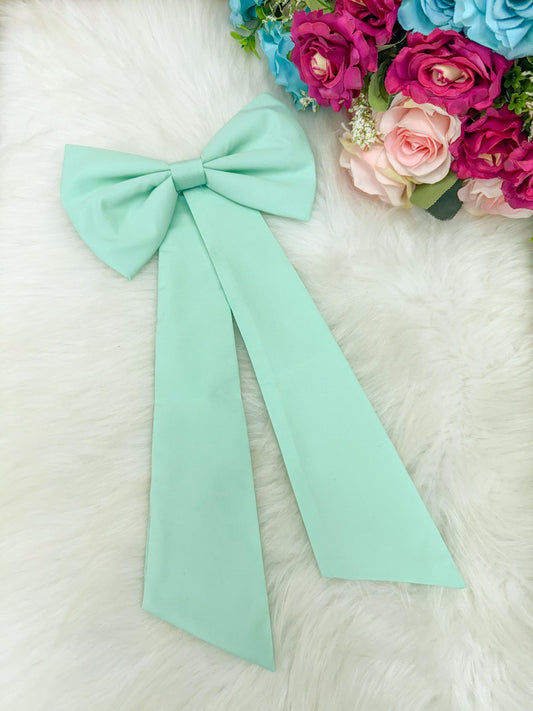 Laço Opcional / Faixa Do Vestido Selena Verde Menta
