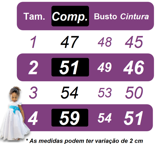Vestido Infantil Branco Jardim Encantado Festas Luxo