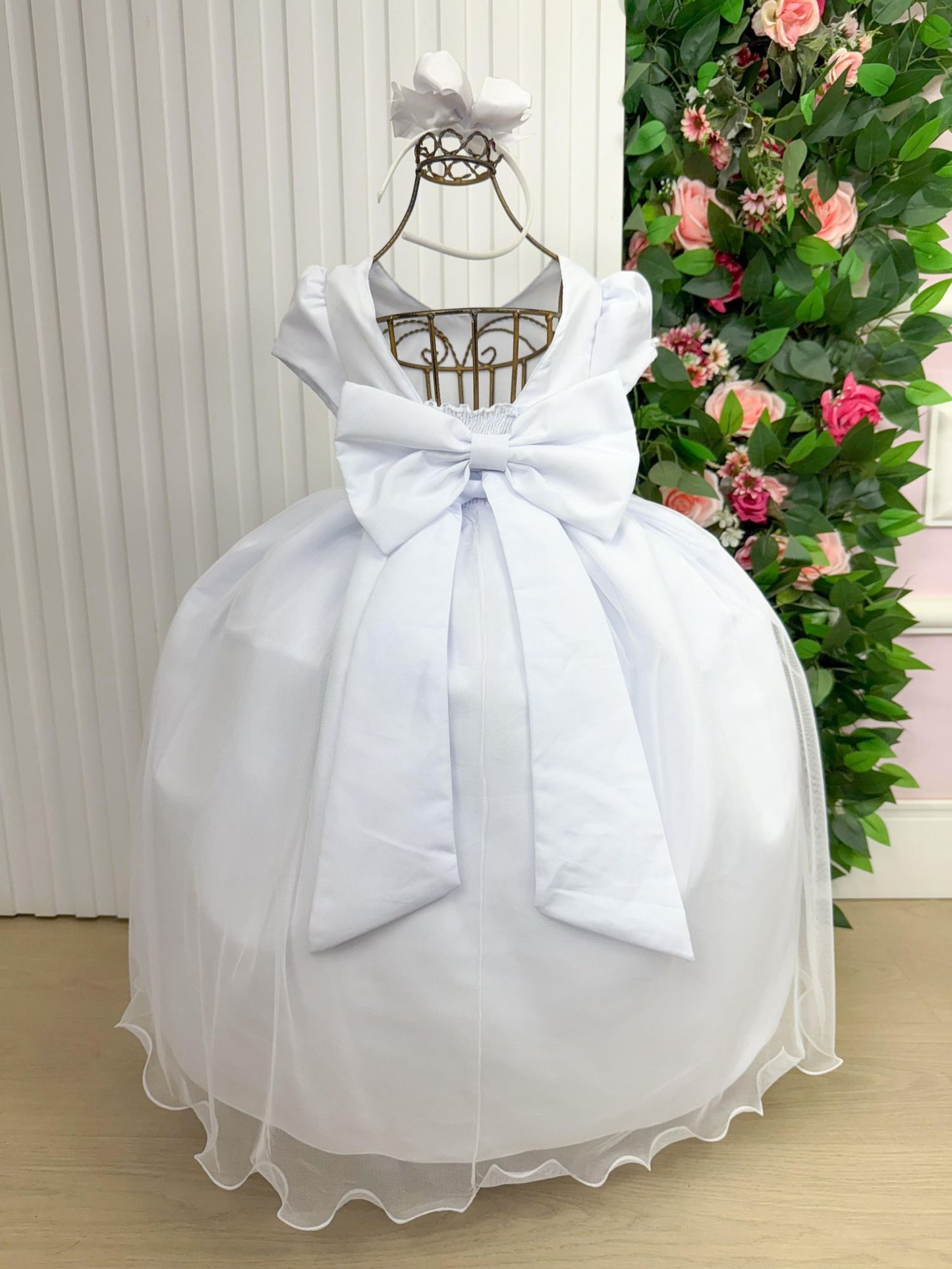 Vestido Longo Selena Branco