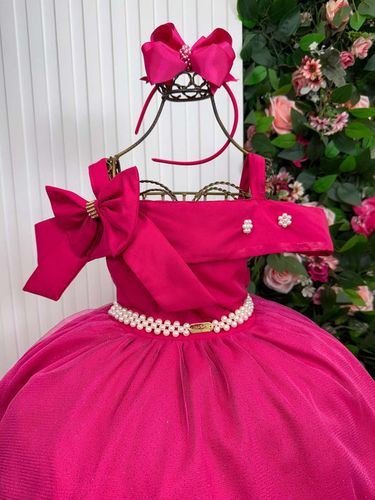 Vestido Longo Doce Elegancia Pink