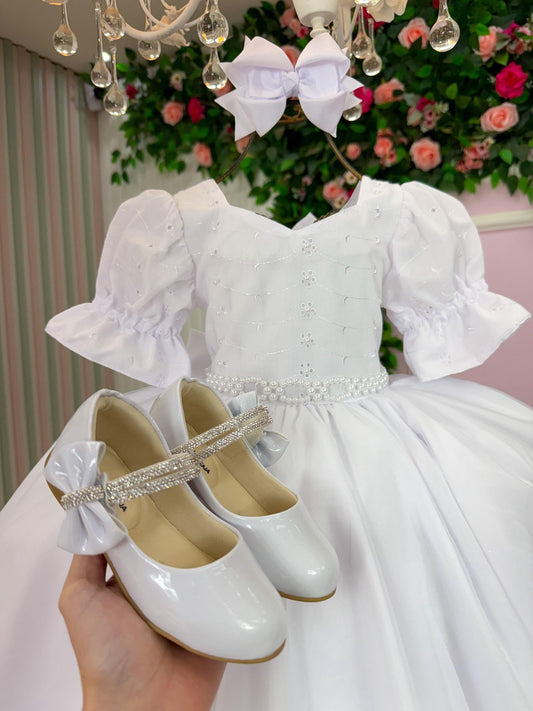 Vestido Bella Child Priscila Branco
