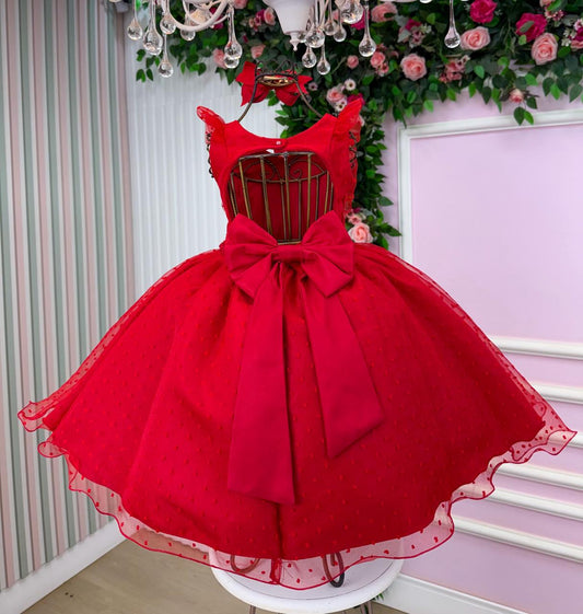 Vestido Mini Miss Ana Julia Vermelho