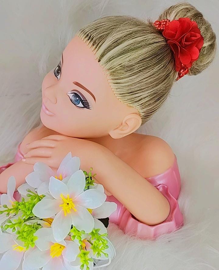 Porta Coque Infantil Vermelho em Cetim com Pérolas para Estilo Princesa