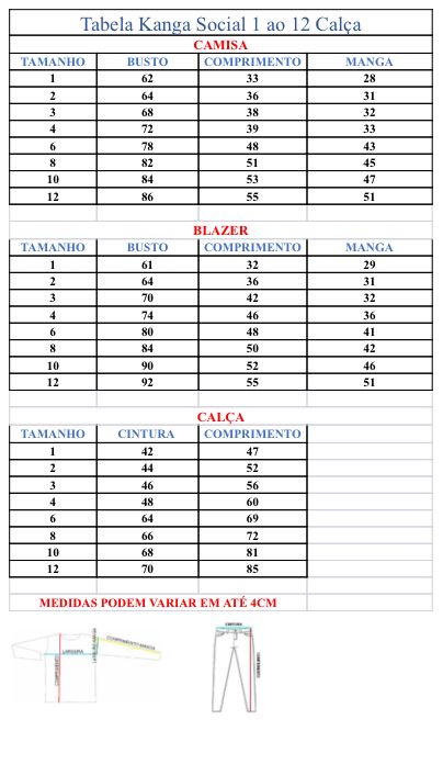 Conjunto Social Infantil Preto em Poliéster com Camisa Branca e Gravata Borboleta para Festa