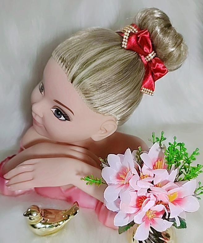 Porta Coque Belli Marsala em Cetim com Laço e Strass Charmoso para Estilo Elega