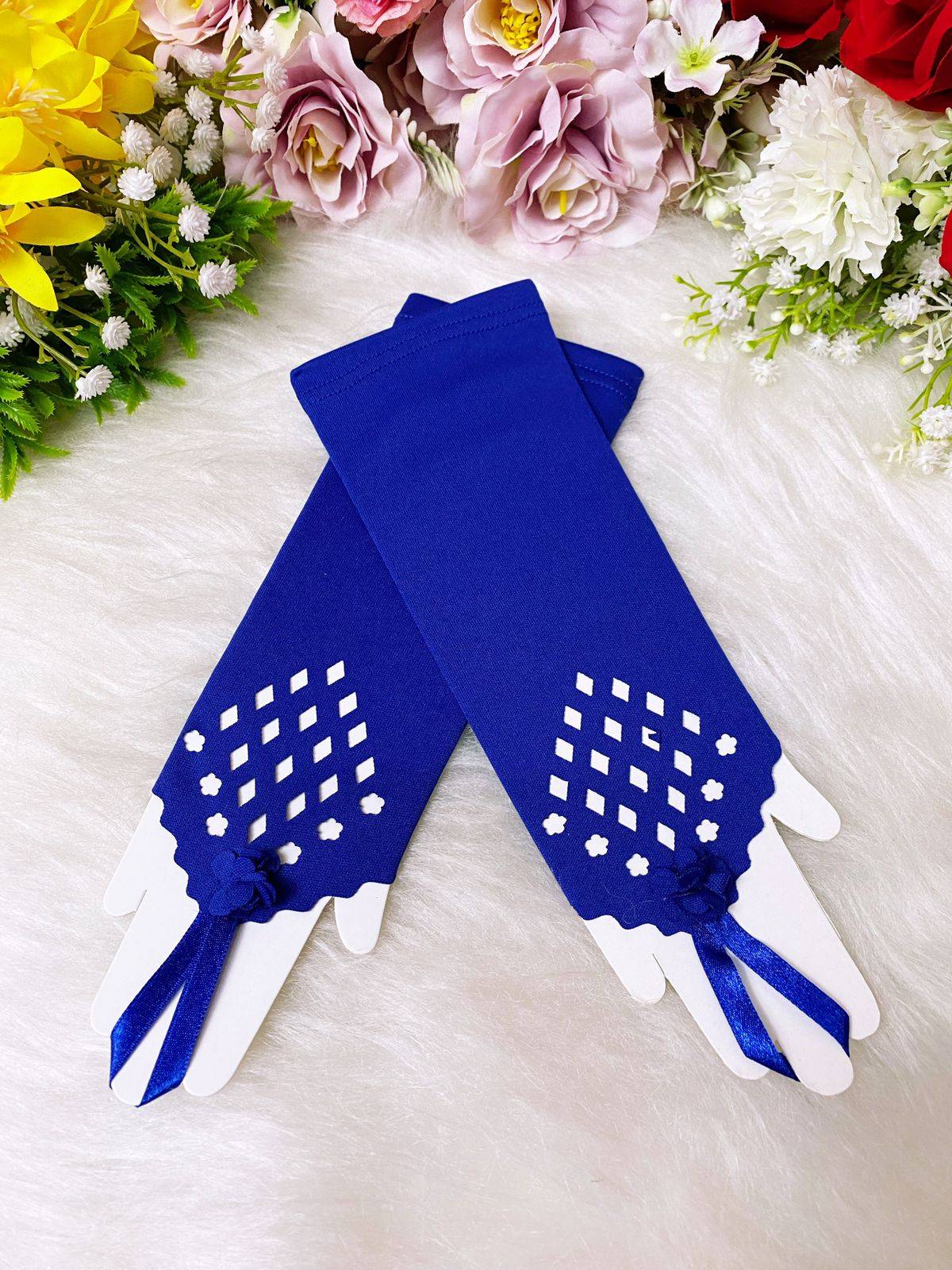 Luva Infantil Colorida em Tamanho Único com Desenhos Divertidos para Estilo Bri