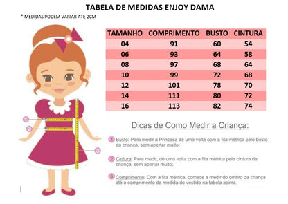 Vestido Infantil Rosa em Tule com Renda e Saia Rodada para Festa de Casamento