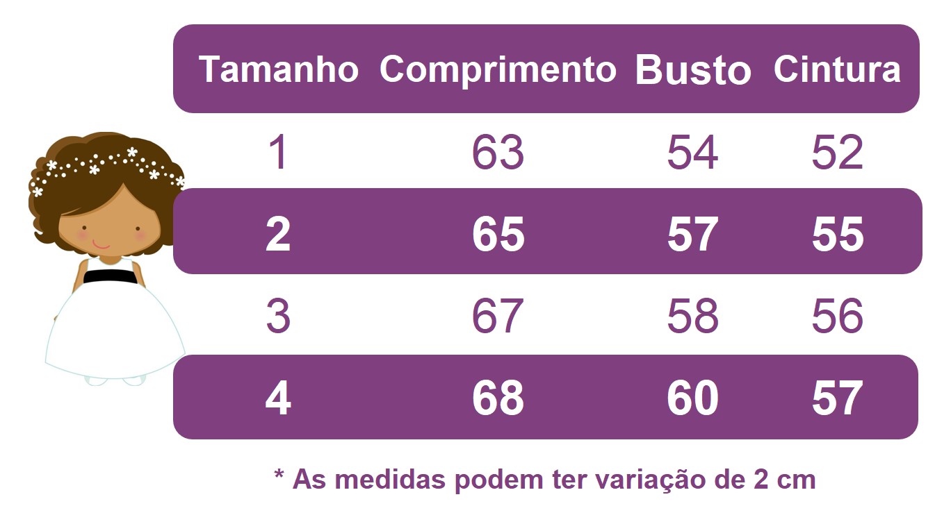 Vestido Infantil Branco com Busto em Strass para Daminhas de Luxo