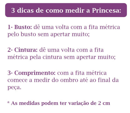 Vestido Infantil Azul Royal em Renda com Tiara e Cinto de Pérolas para Daminhas