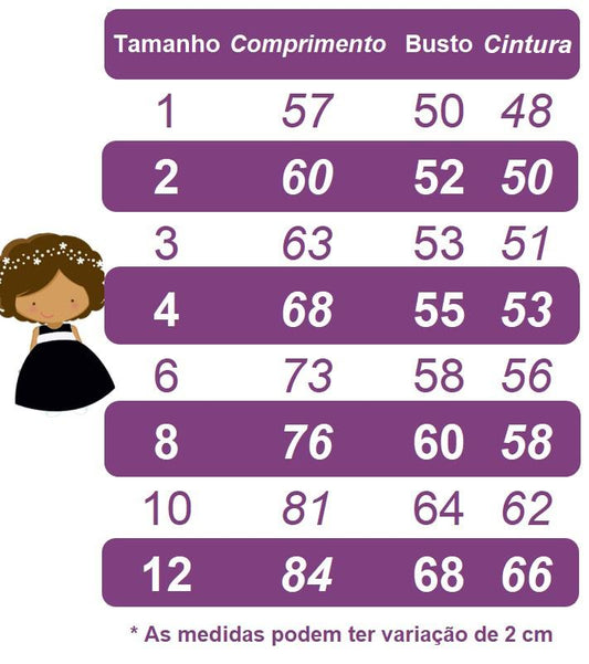 Vestido Infantil Branco em Tule com Aplique de Flores e Saia Rodada para Daminhas