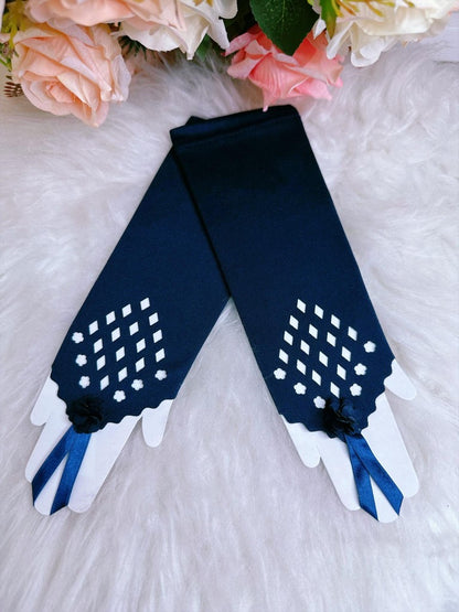 Luva Infantil Colorida em Tamanho Único com Desenhos Divertidos para Estilo Bri