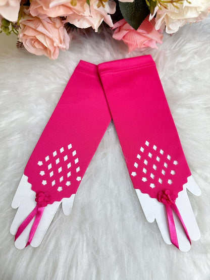 Luva Infantil Colorida em Tamanho Único com Desenhos Divertidos para Estilo Bri