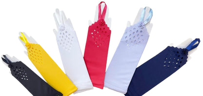 Luva Infantil Colorida em Tamanho Único com Desenhos Divertidos para Estilo Bri