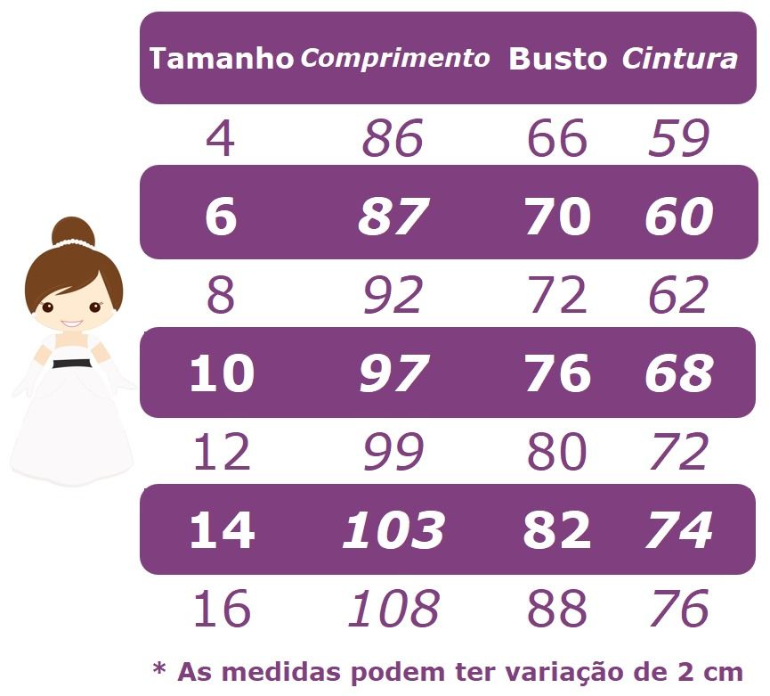 Vestido Infantil Branco em Maquinetado Luxo com Saia Longa para Damas