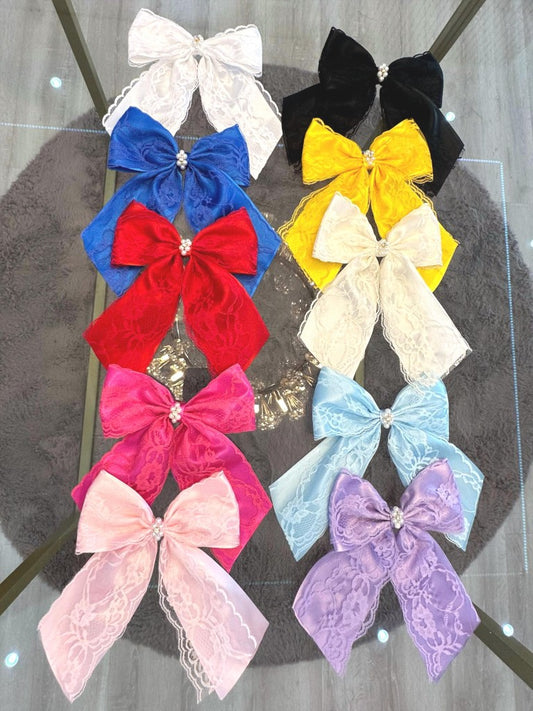 Laço Virginia em Várias Cores com Detalhes Elegantes para Adultos e Crianças