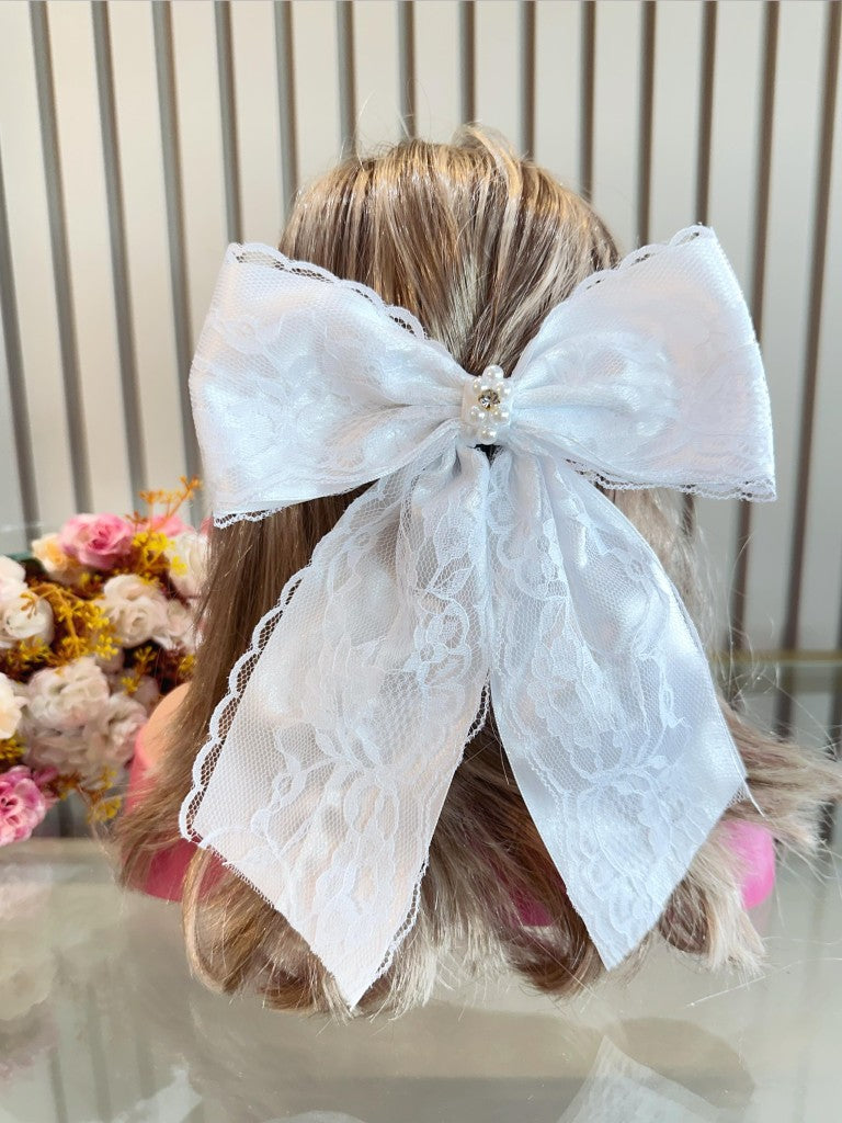 Laço Virginia em Várias Cores com Detalhes Elegantes para Adultos e Crianças