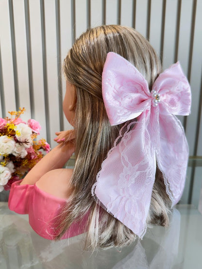 Laço Virginia em Várias Cores com Detalhes Elegantes para Adultos e Crianças