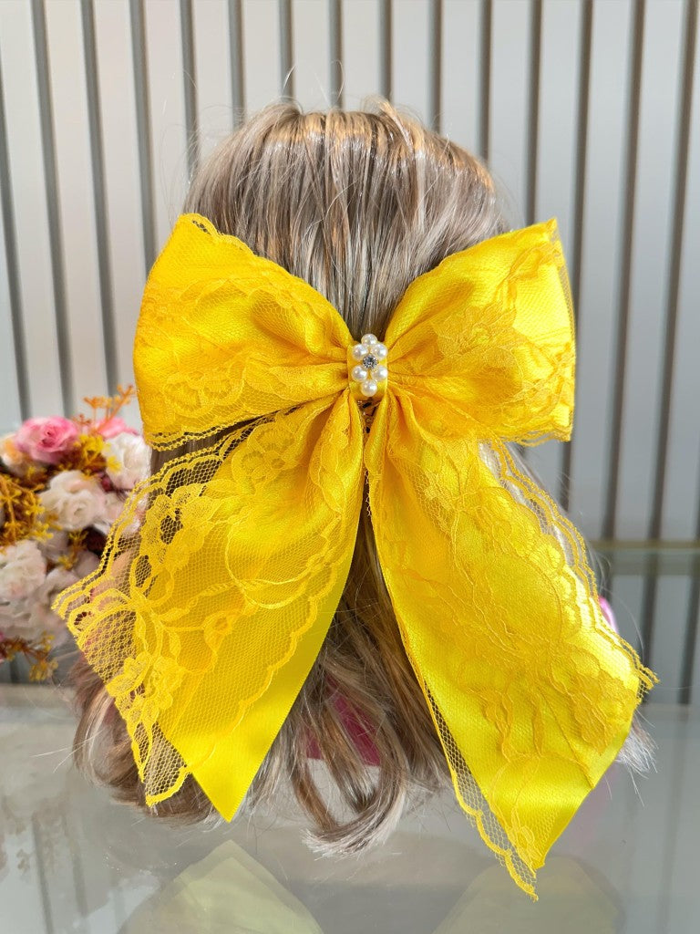 Laço Virginia em Várias Cores com Detalhes Elegantes para Adultos e Crianças