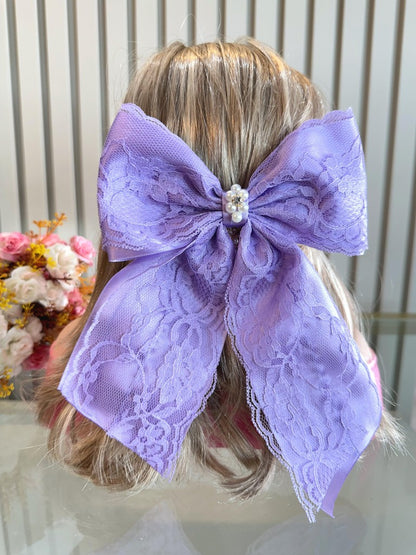 Laço Virginia em Várias Cores com Detalhes Elegantes para Adultos e Crianças