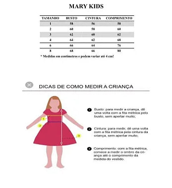 Vestido Infantil Rosa Bebê em Tecido Misto com Borboleta Branca, Saia Rodada, L