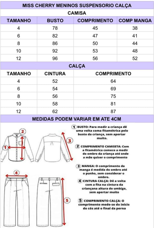 Conjunto Meninos Social Linho Vitor com Camisa e Gravata