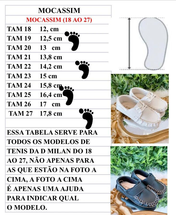 Calçado Mocassim D Milan Preto Cadarço