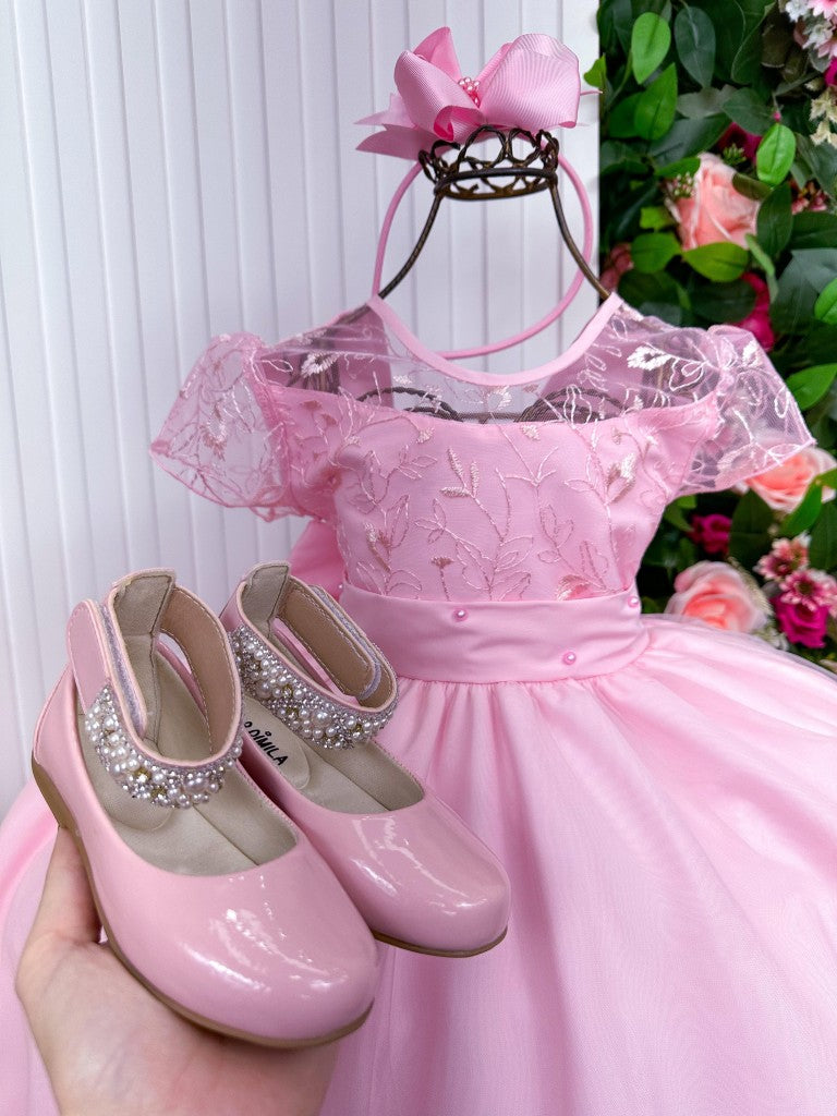 Vestido Giovanella/Giovanela Mariza Longo Rosa Bebe