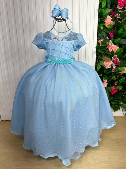 Vestido Giovanella/Giovanela Sonia Longo Azul Bebe
