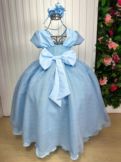 Vestido Giovanella/Giovanela Sonia Longo Azul Bebe