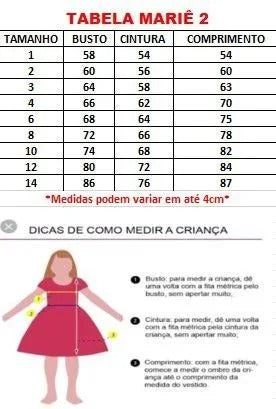 Vestido Infantil Branco em Tule com Renda e Saia Rodada para Daminhas