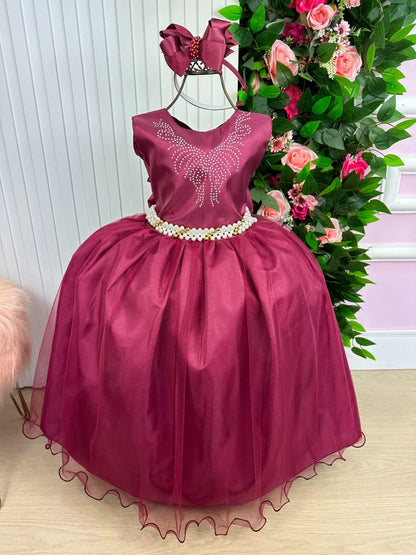 Vestido Marie Longo Larissa Marsala