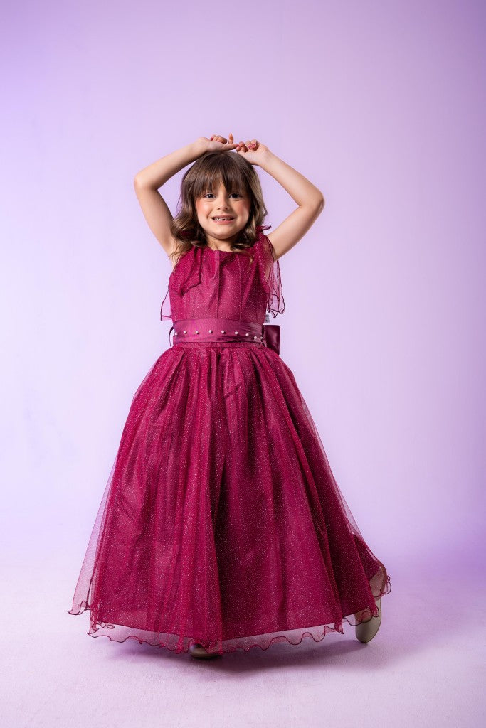 Vestido Marie Longo Mel Marsala