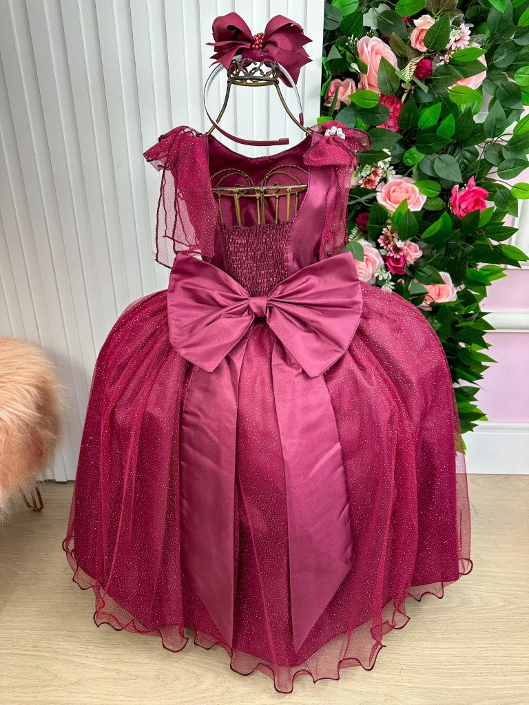 Vestido Marie Longo Mel Marsala