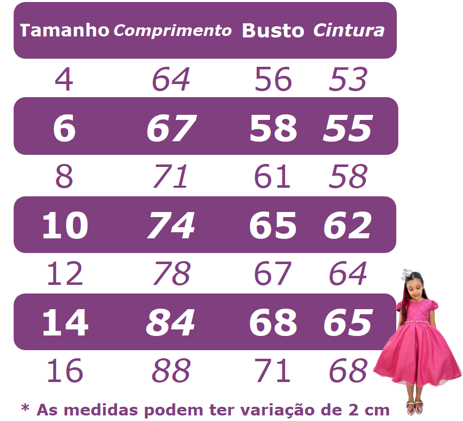 Vestido de Daminha Longo Branco Luxo para Batizado, Casamento e Festa