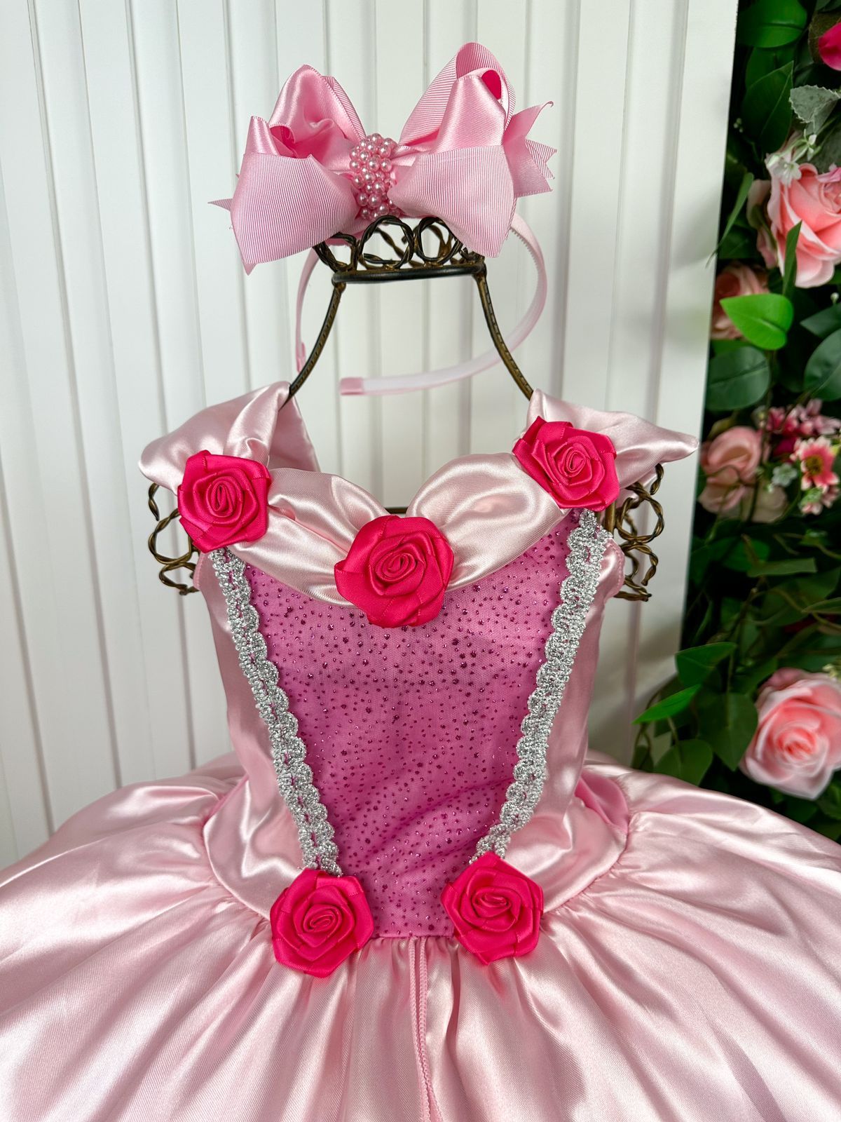 Fantasia Princesa Belli Bela Adormecida Aurora Longa