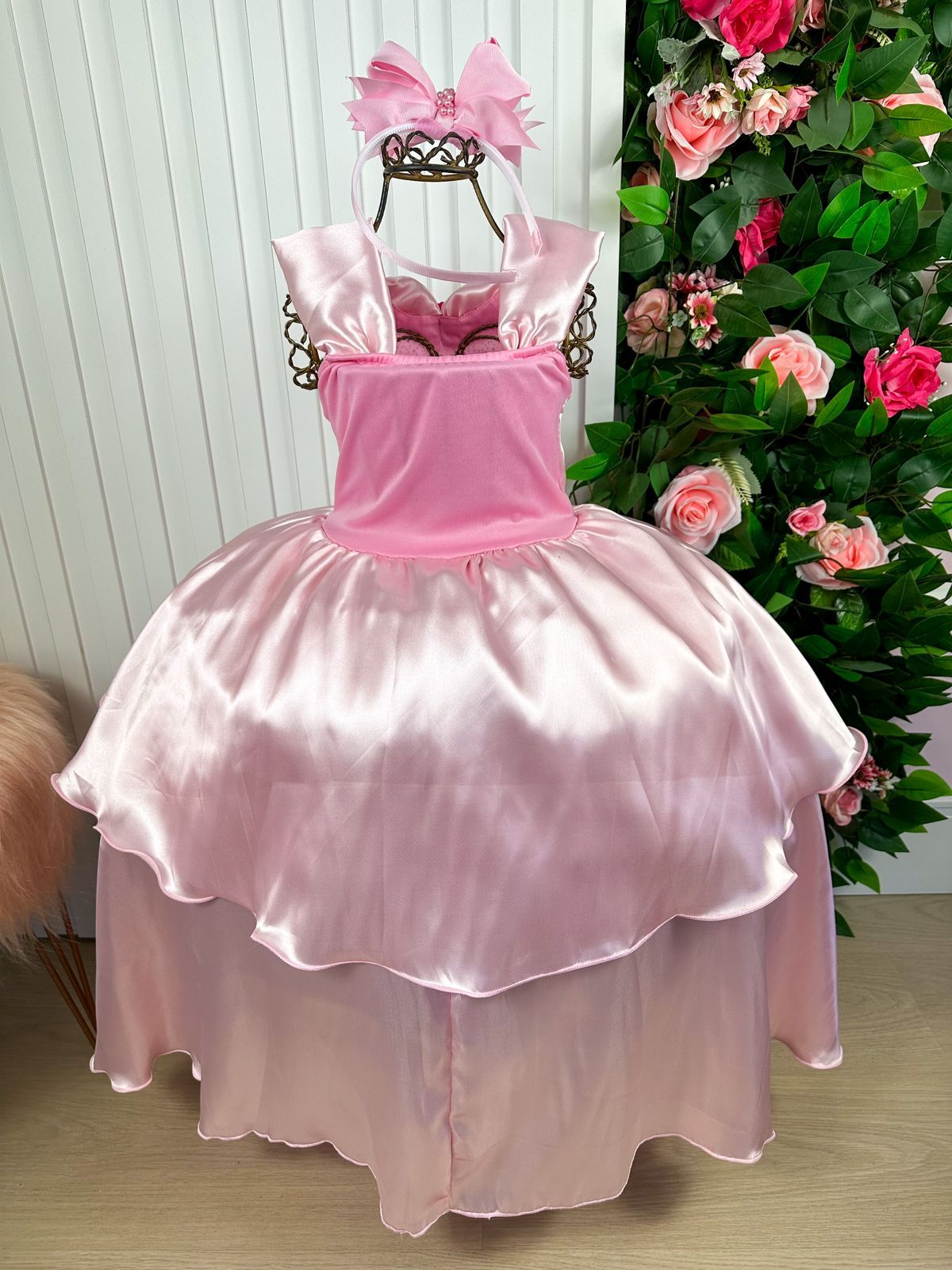 Fantasia Princesa Belli Bela Adormecida Aurora Longa