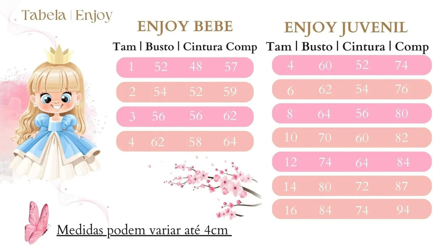 Vestido Infantil Branco em Renda com Saia Rodada para Daminhas