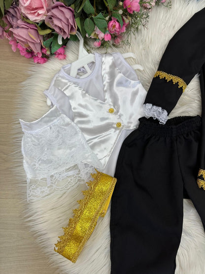 Fantasia Príncipe Conde Preto Encantador