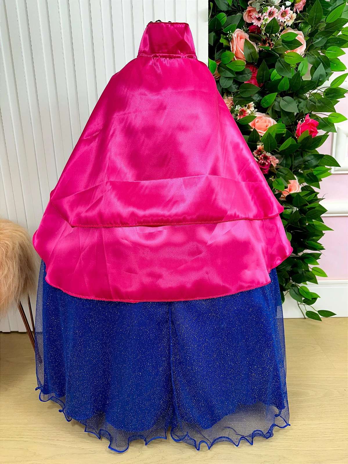 Fantasia Princesa Belli Ana Frozen Longa