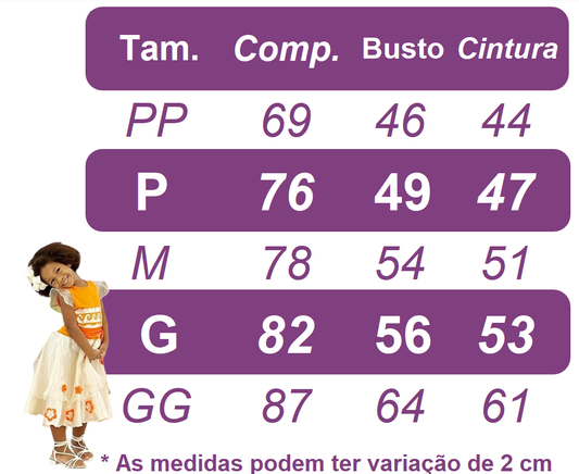 Fantasia Infantil Lilás Princesas Sofia e Rapunzel Festas